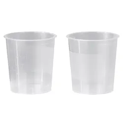 Urinebeker / universele beker zonder deksel 125 ml